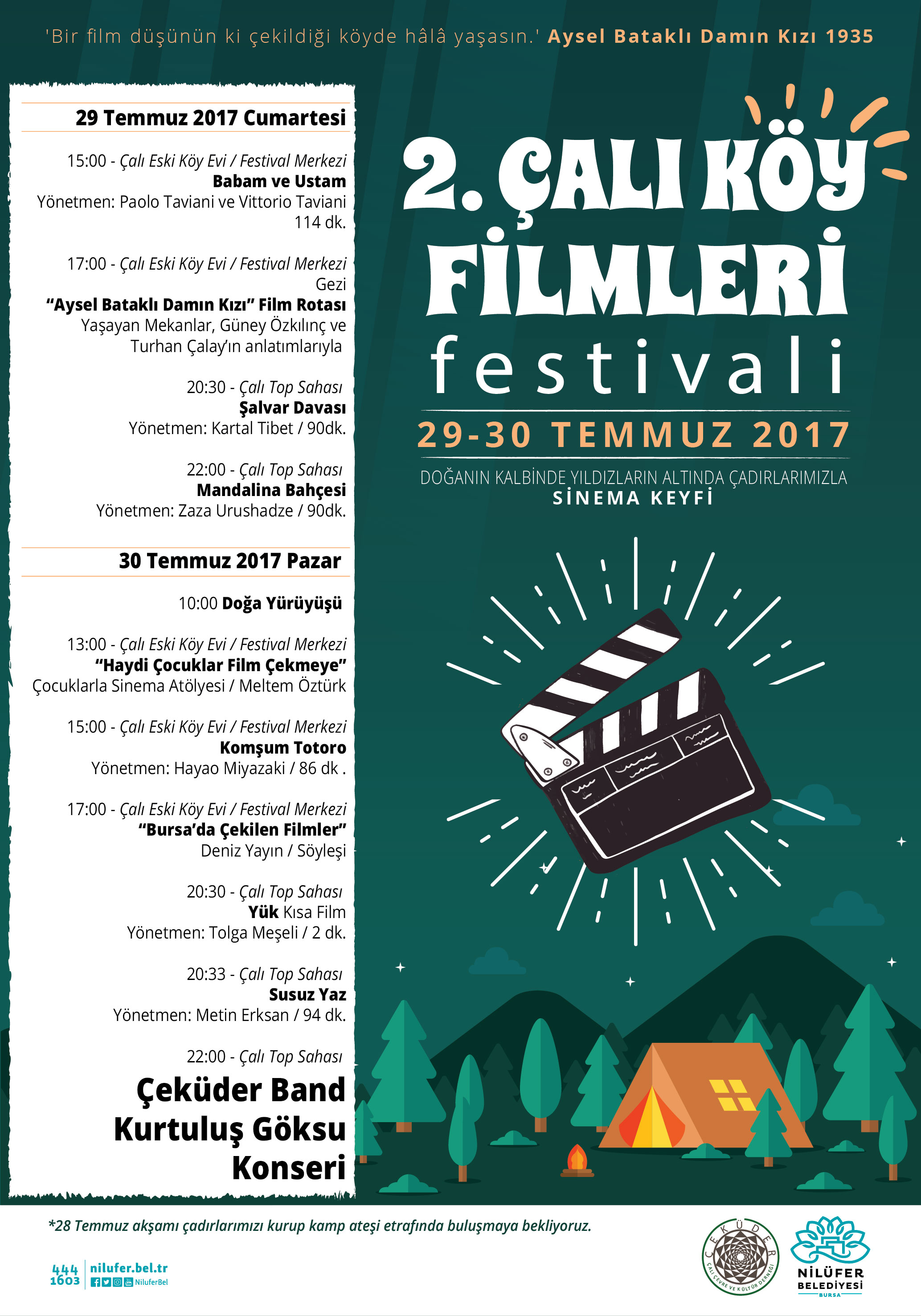 2. Çalı Köy Filmleri Festivali