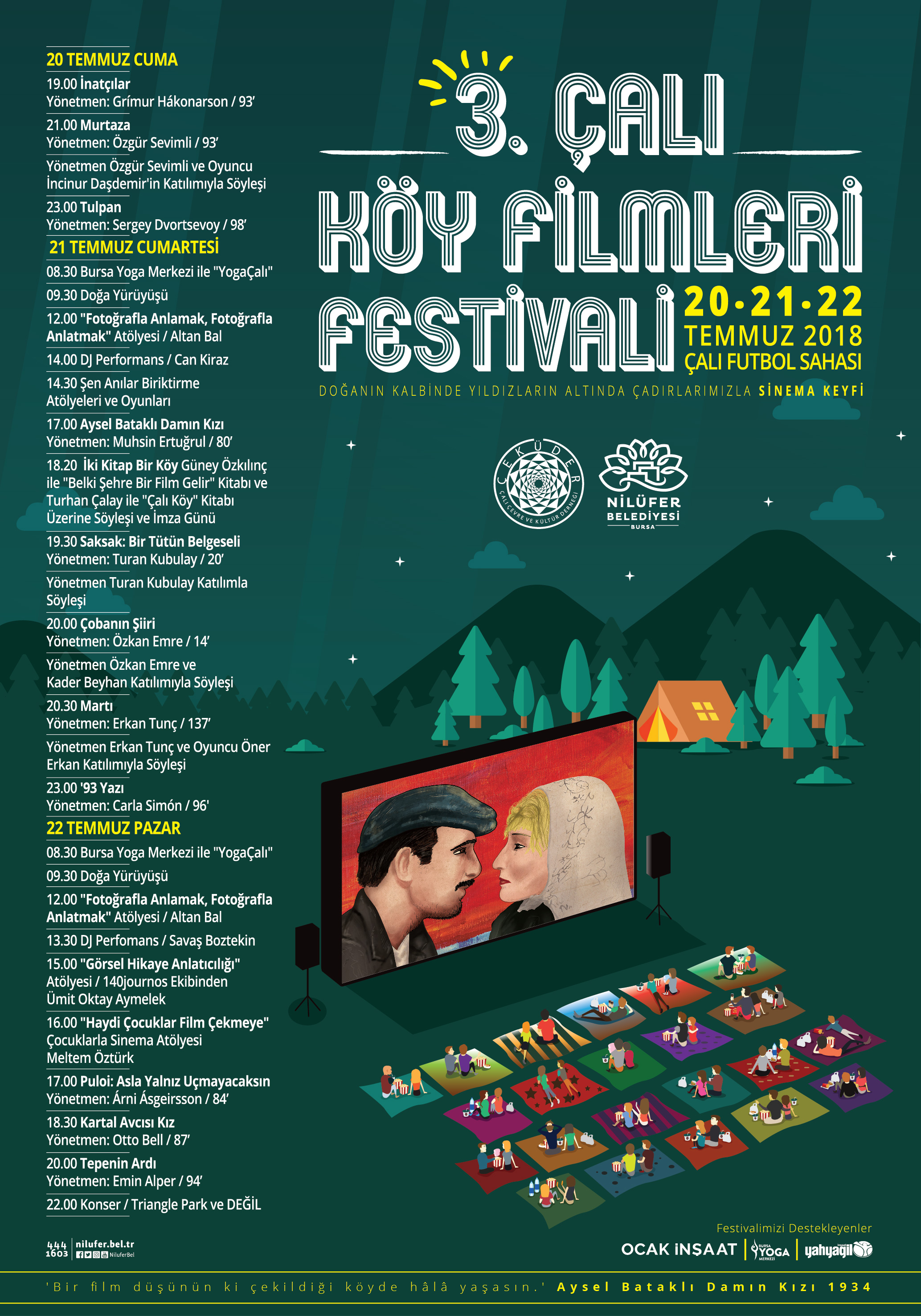 3. Çalı Köy Filmleri Festivali