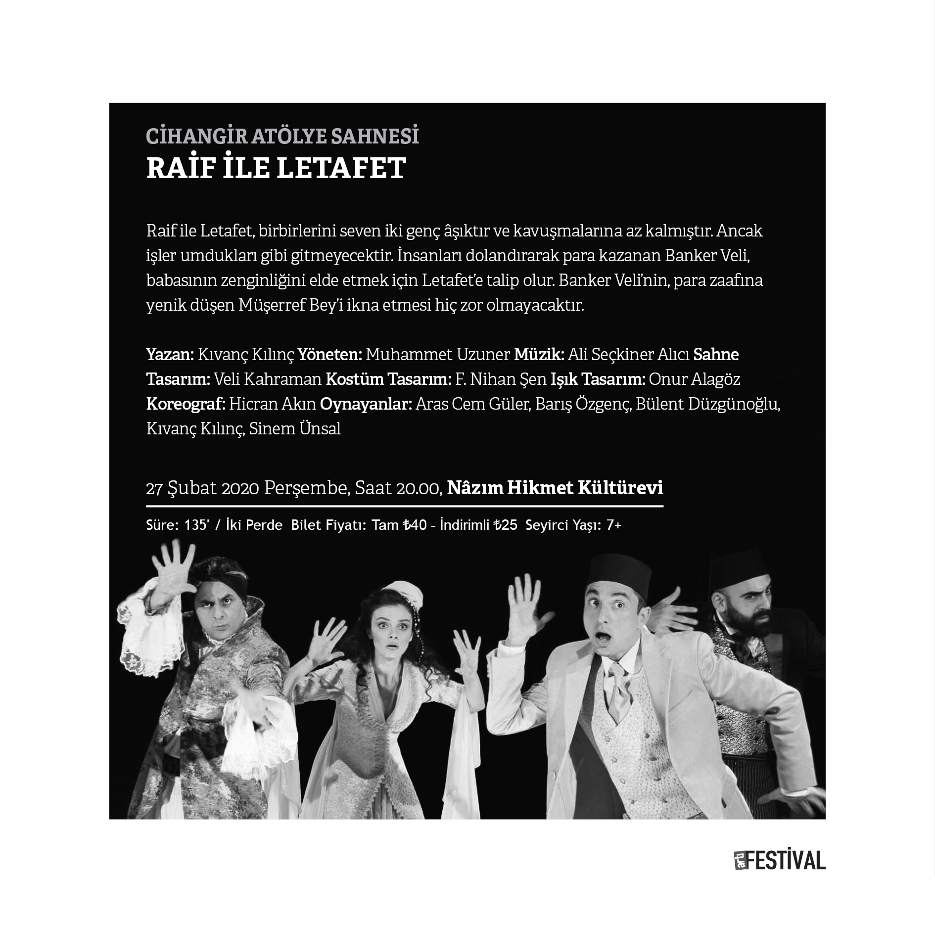 Raif ile Letafet | artı Festival