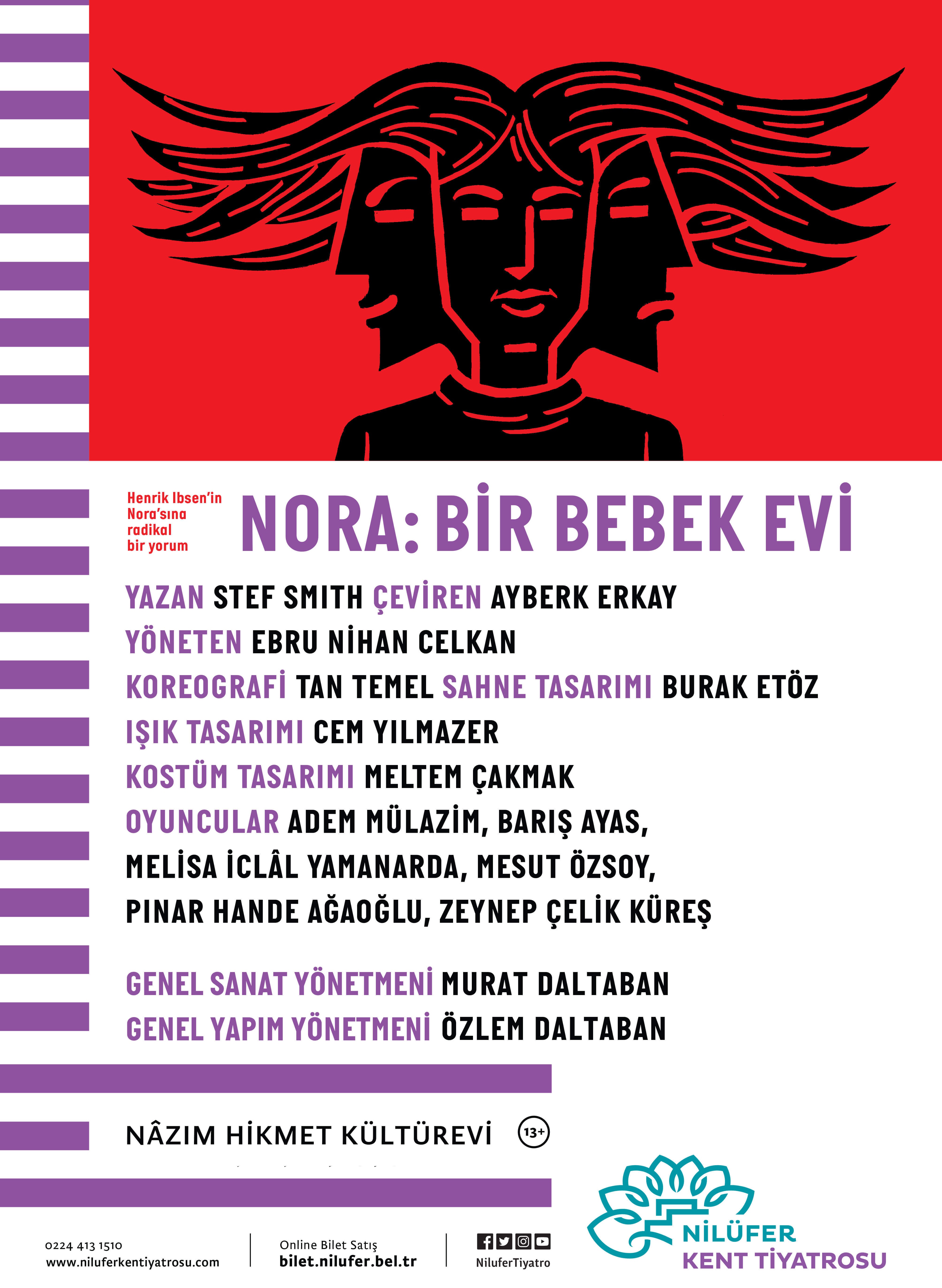 NİLÜFER KENT TİYATROSU NORA : BİR BEBEK EVİ