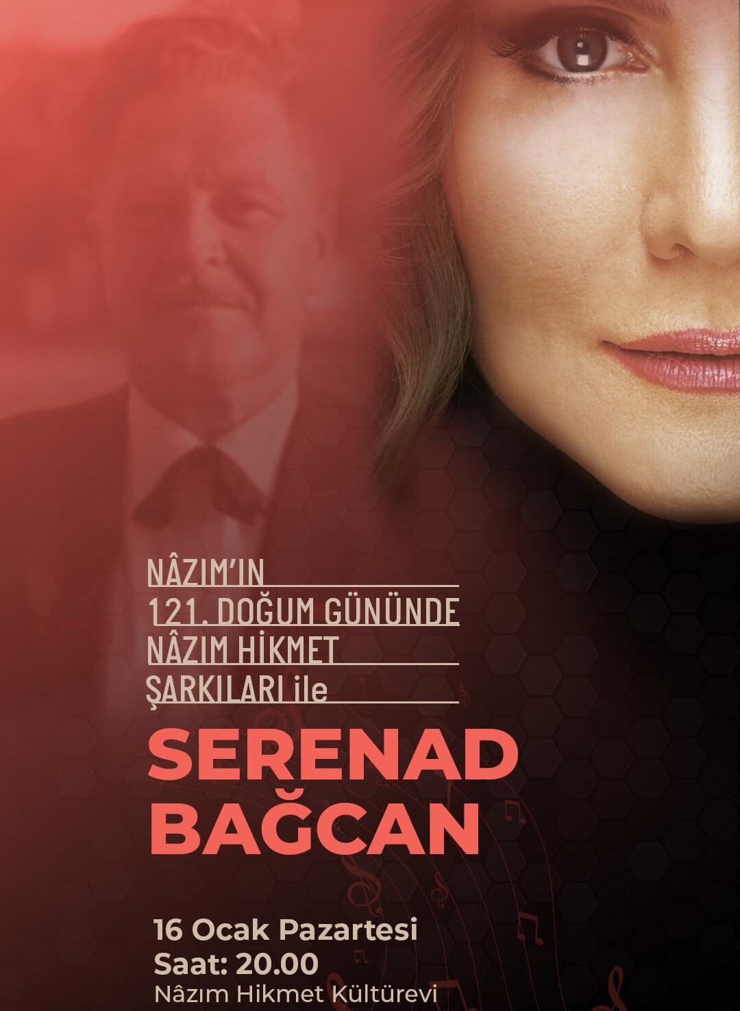 Nâzım Hikmet Şarkıları ile Serenad Bağcan Konseri
