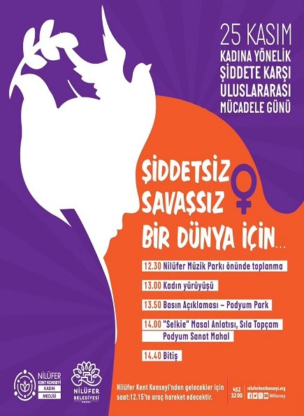 25 Kasım Kadına Yönelik Şiddetle Mücadele Günü