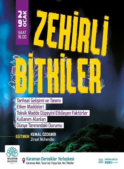 Zehirli Bitkiler Eğitimi