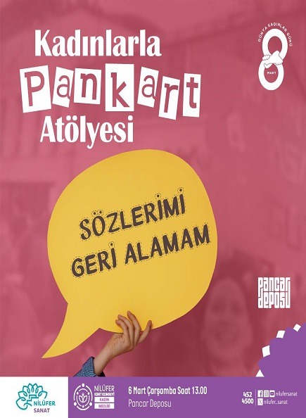 Kadınlarla Pankart Atölyesi