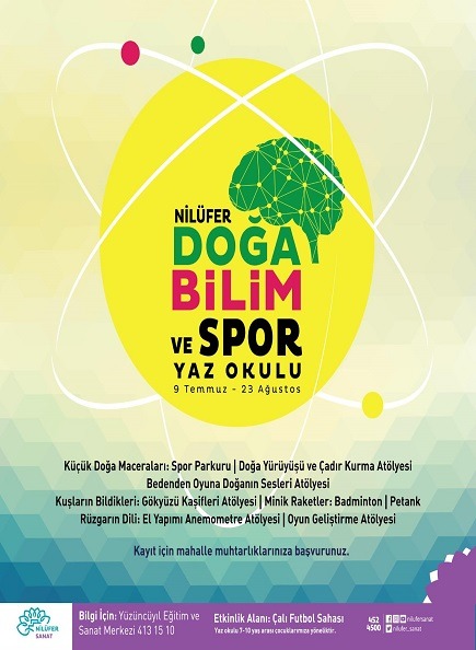 Nilüfer Doğa, Bilim ve Spor Yaz Okulu