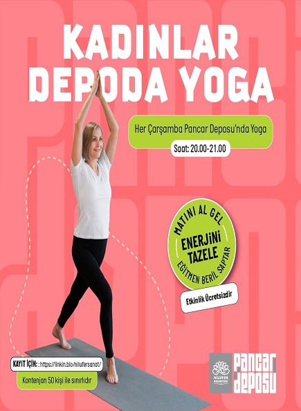Kadınlar Depoda Yoga!
