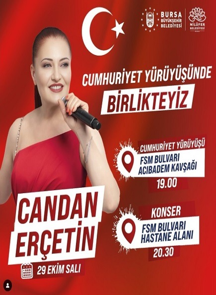 Cumhuriyet yürüyüşünde birlikteyiz!