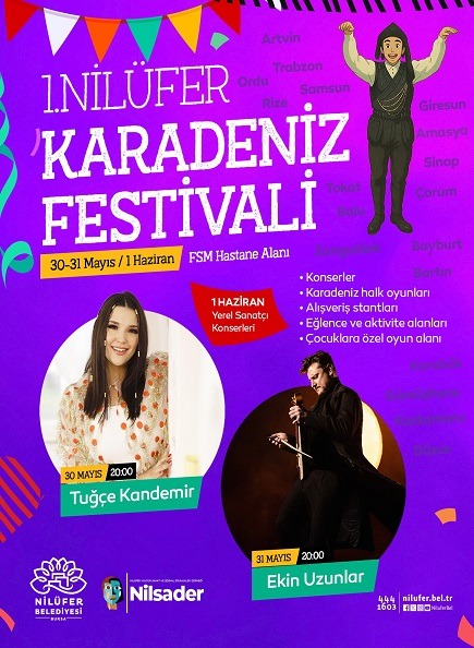 1. Nilüfer Karadeniz Festivali