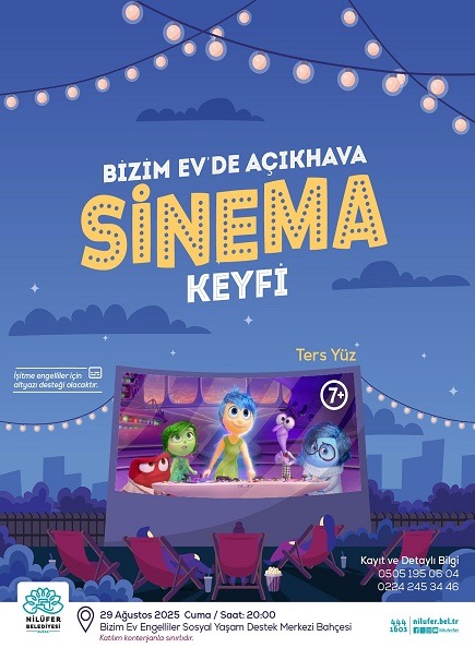 Bizim Ev'de Açık Hava Sinema Keyfi