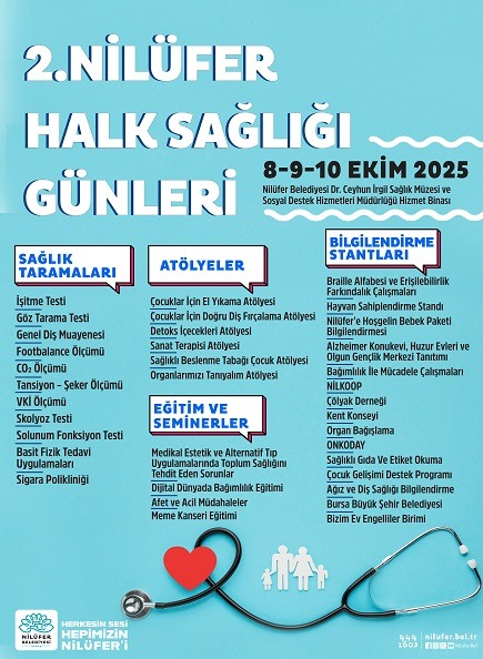 2. Nilüfer Halk Sağlığı Günleri