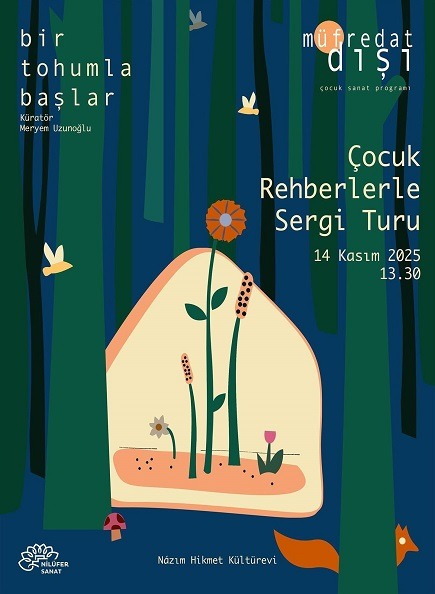 Müfredat Dışı Çocuk Sanat Programı sergisi