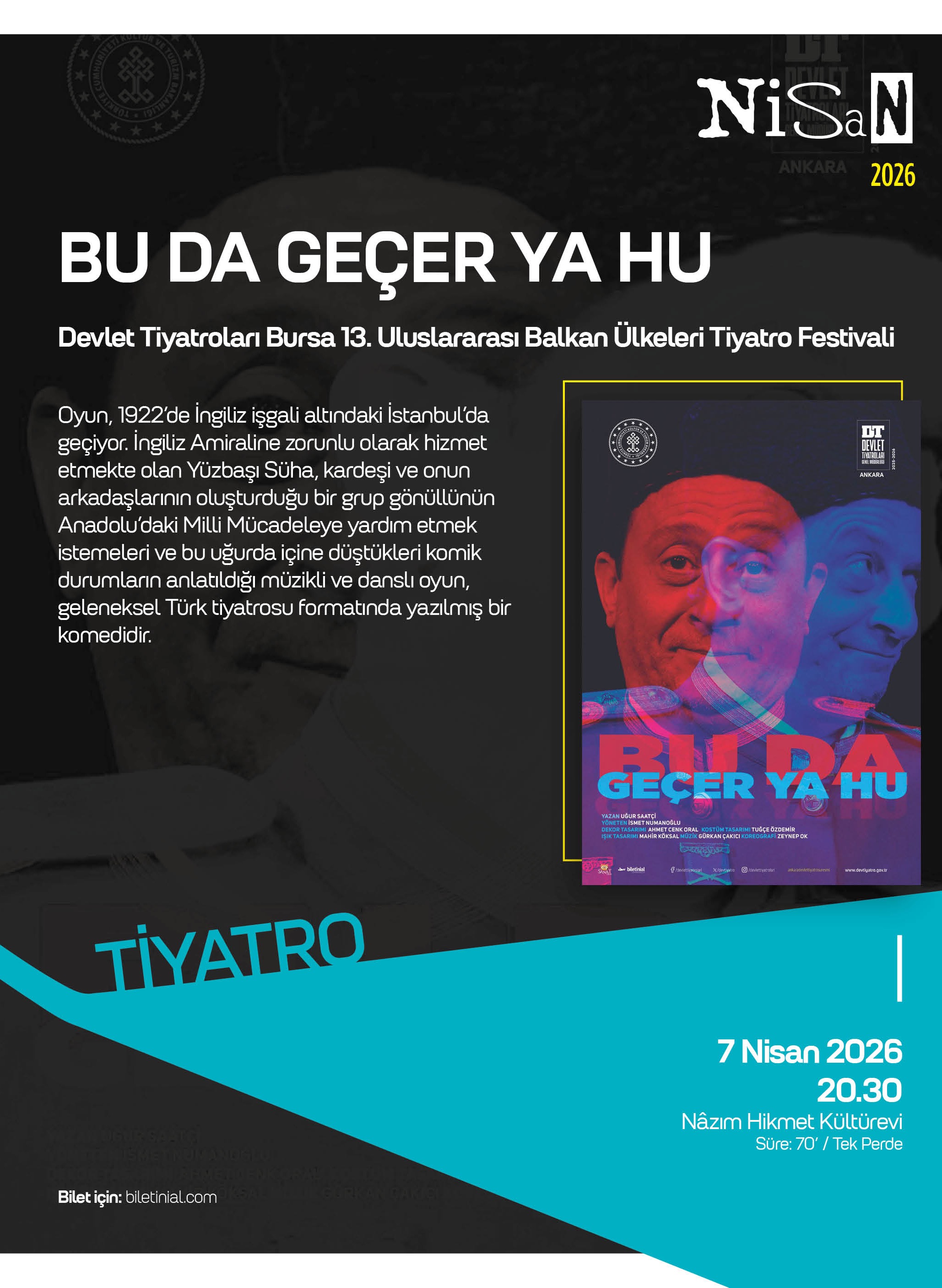 Bu da Geçer Yahu Tiyatro Oyunu