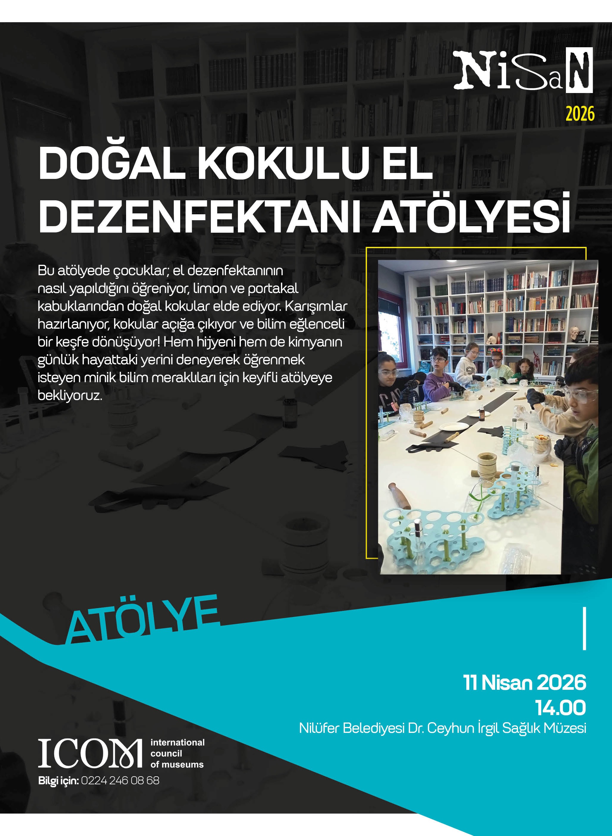 Doğal Kokulu El Dezenfektanı Atölyesi