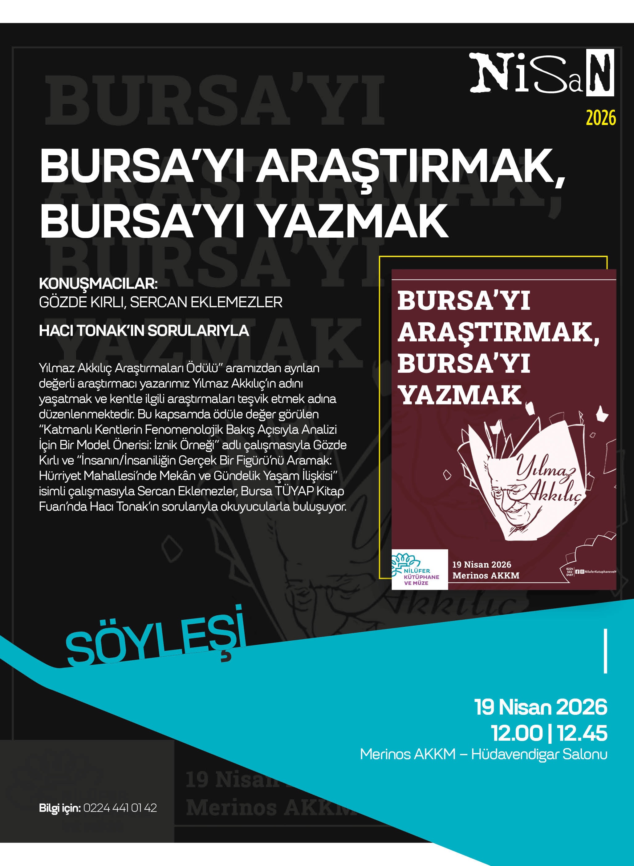 Bursa'yı Araştırmak, Bursa'yı Yazmak