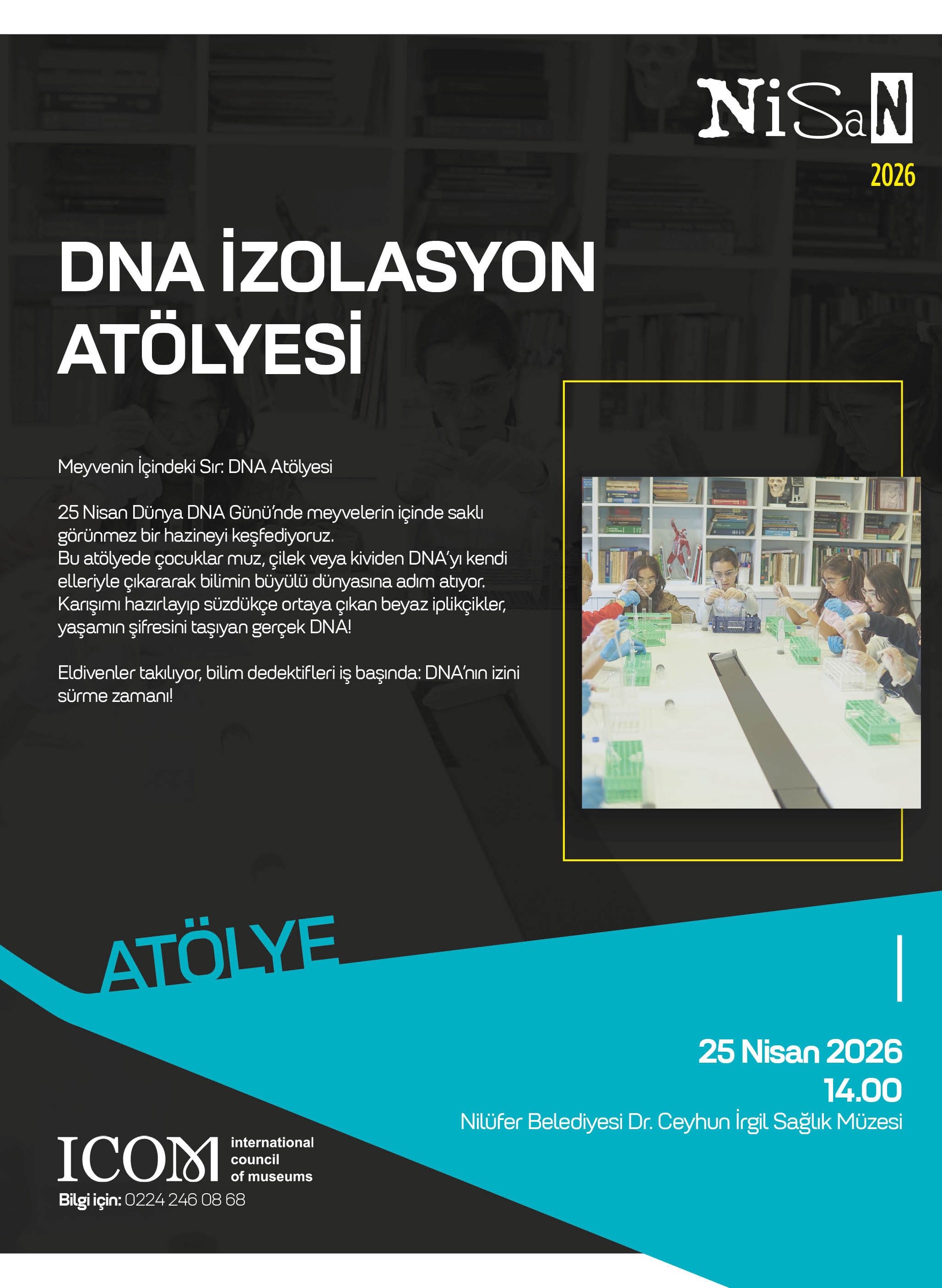 DNA İzolasyon Atölyesi