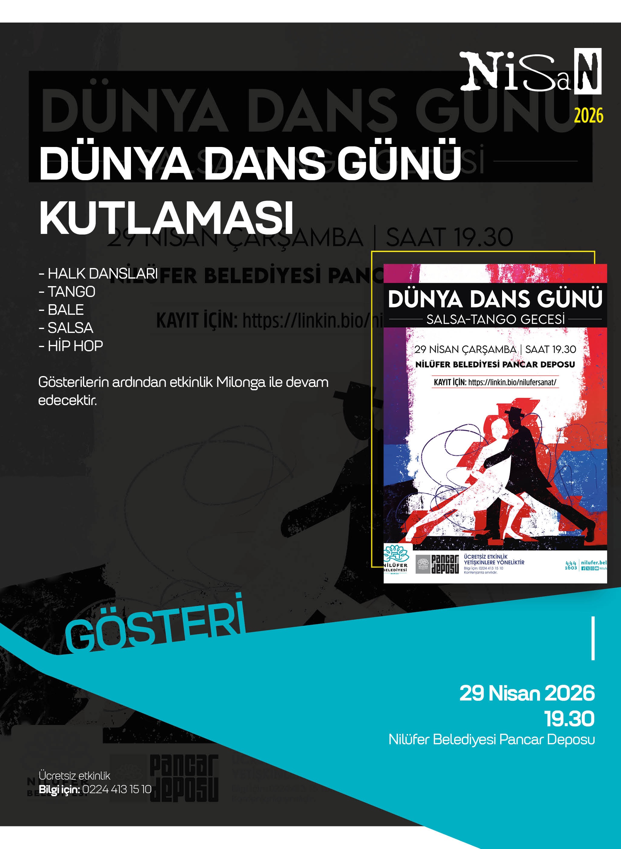 Dünya Dans Günü Kutlaması