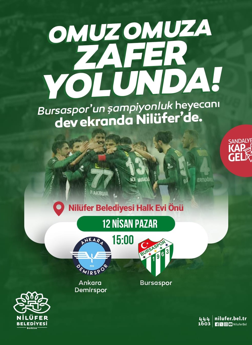 OMUZ OMUZA ZAFER YOLUNDA!