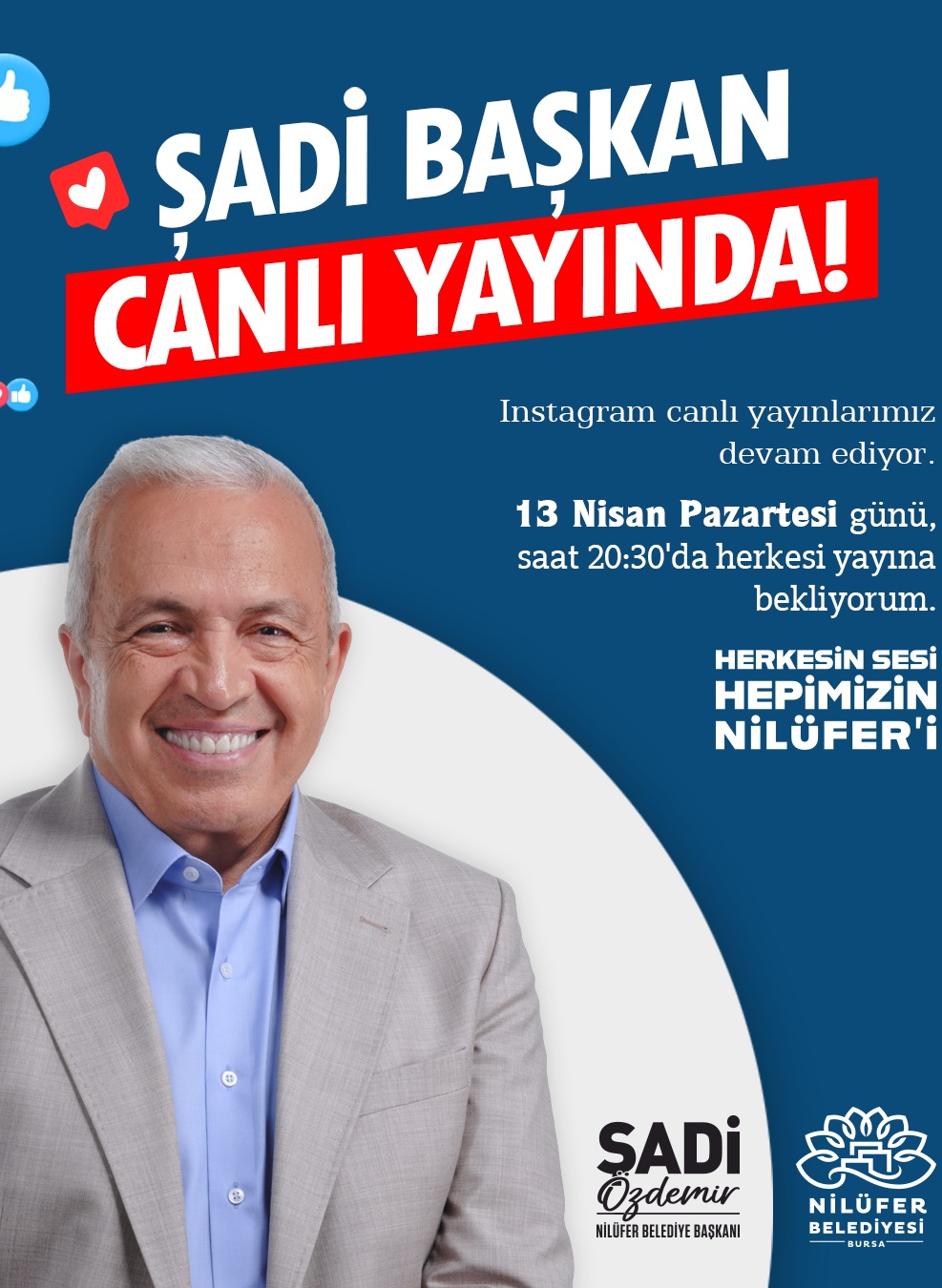 Şadi Başkan Canlı Yayında