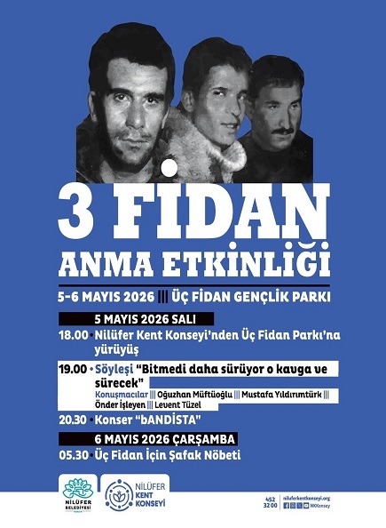 3 Fidan Anma Etkinliği