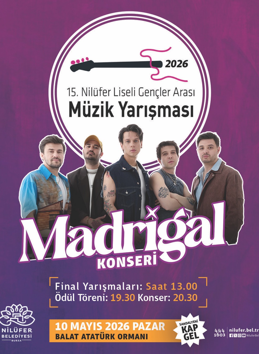 Liseli Gençler Arası Müzik Yarışması Final Konseri 