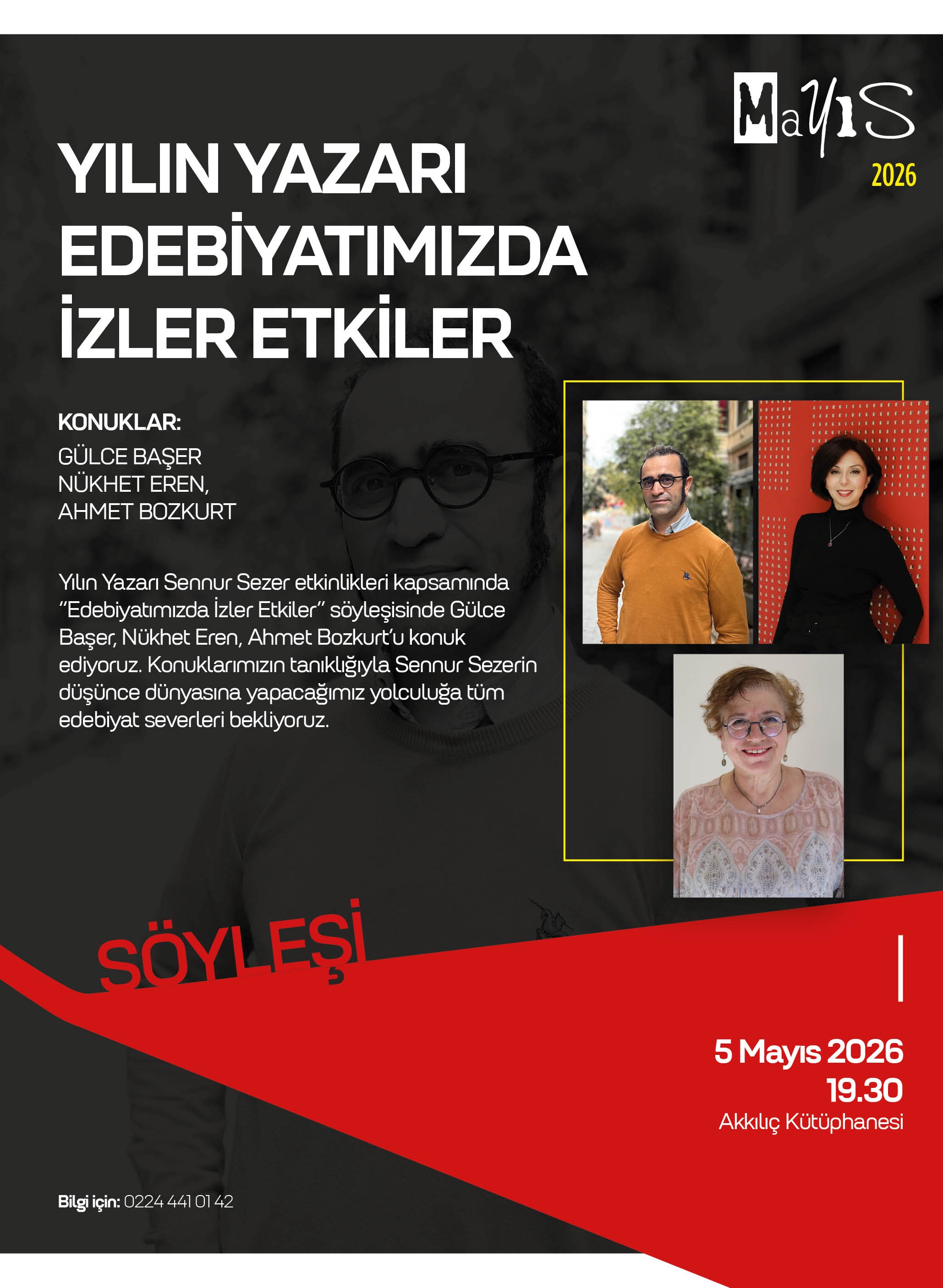 YILIN YAZARI EDEBİYATIMIZDA İZLER ETKİLER