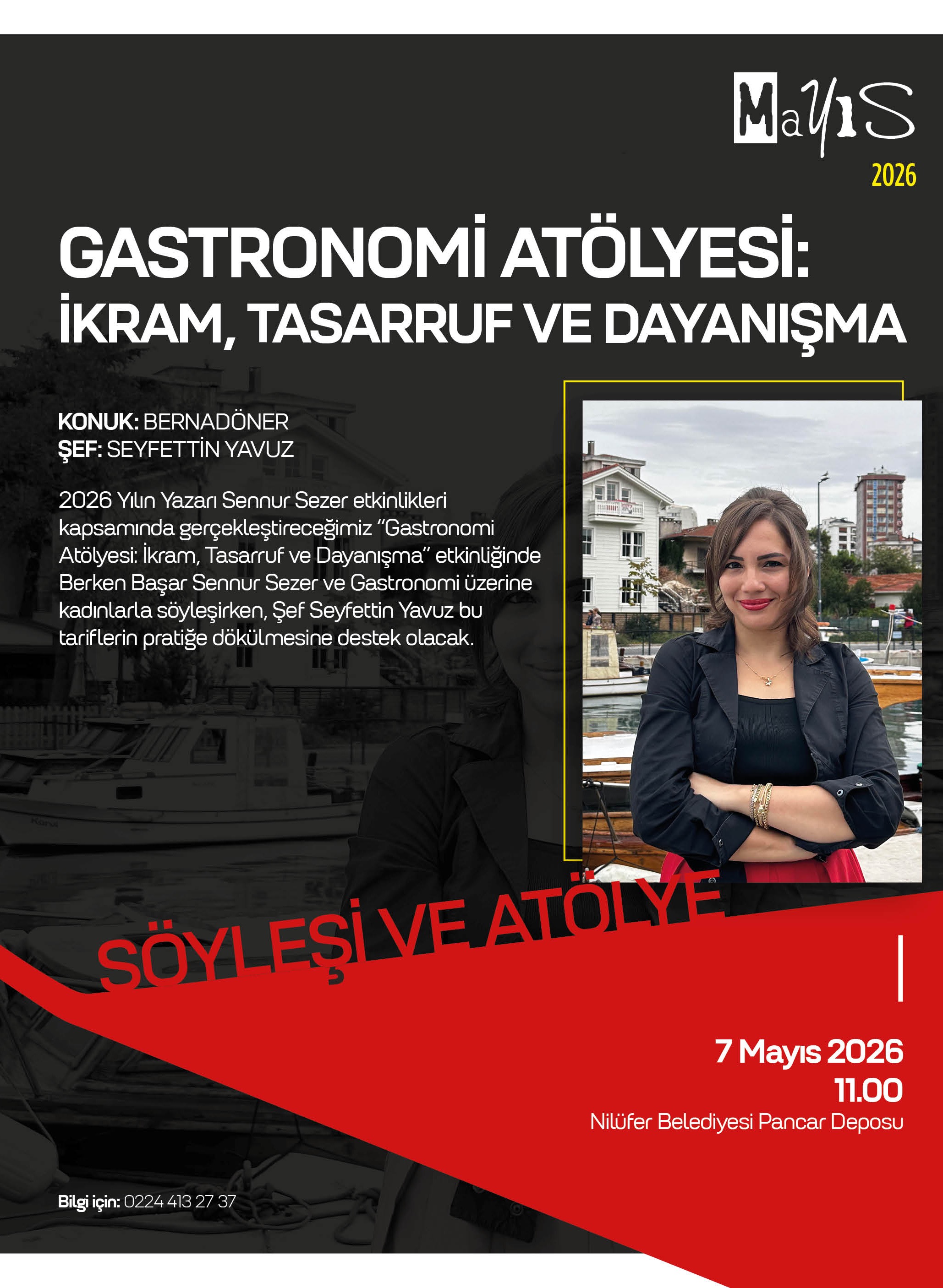 GASTRONOMİ ATÖLYESİ: İKRAM, TASARRUF VE DAYANIŞMA