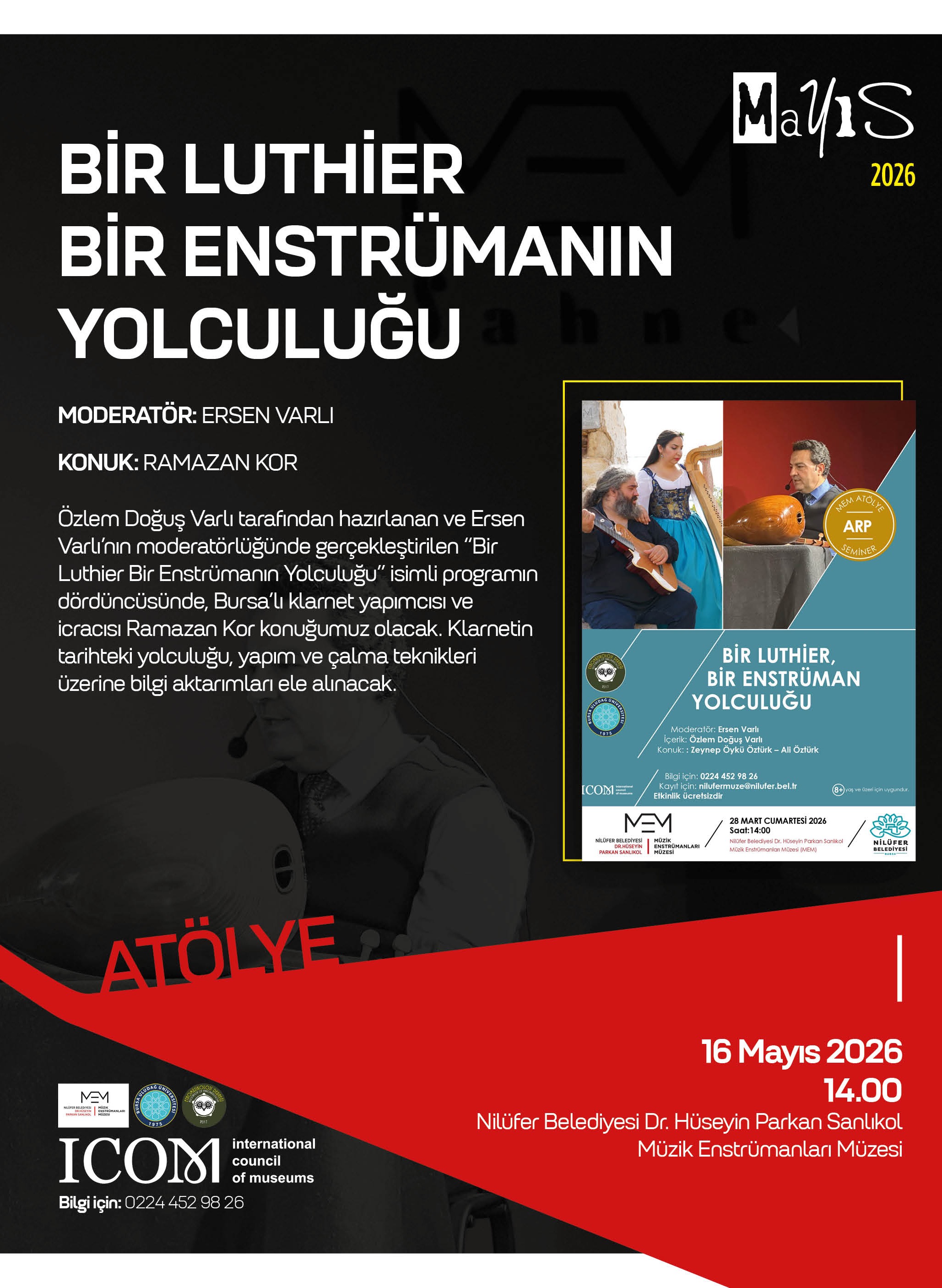 BİR LUTHİER BİR ENSTRÜMANIN YOLCULUĞU