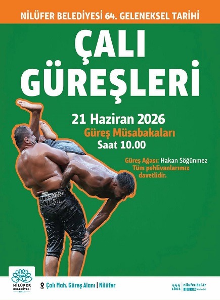 Nilüfer Belediyesi 64. Geleneksel Tarihi Çalı Güreşleri