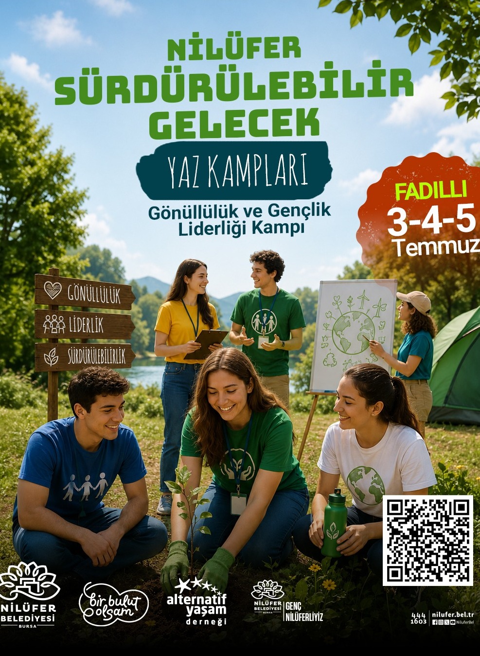 Nilüfer Sürdürülebilir Gelecek Gençlik Yaz Kampları