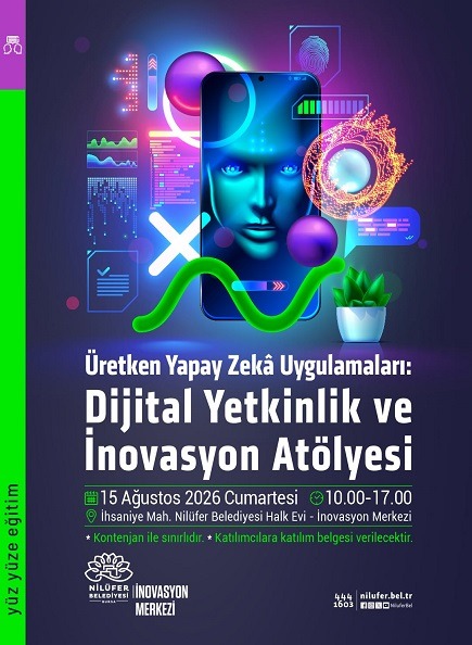 Üretken Yapay Zeka Uygulamaları: Dijital Yetkinlik ve İnovasyon Atölyesi