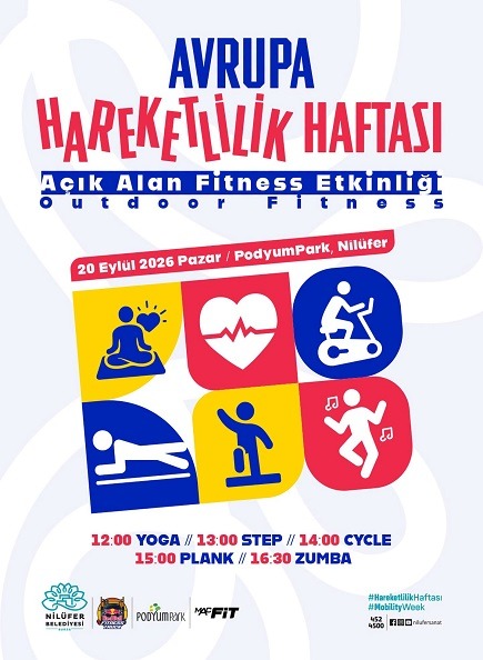 Avrupa Hareketlilik Haftası Açık Alan Fitness