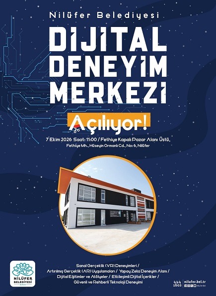 Dijital Deneyim Merkezi Açılıyor!