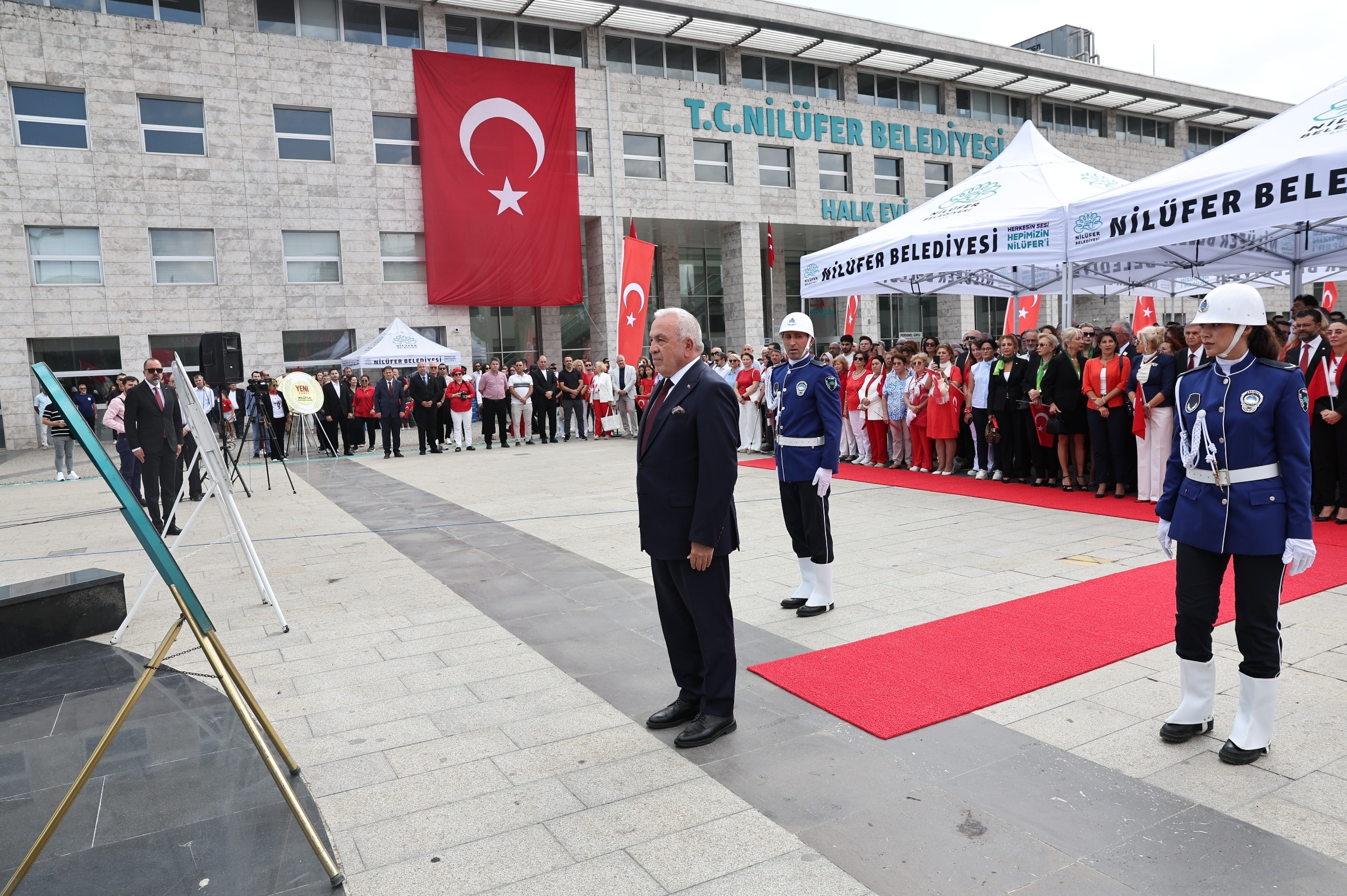 Nilüfer 30 Ağustos Zafer Bayramı kutlaması